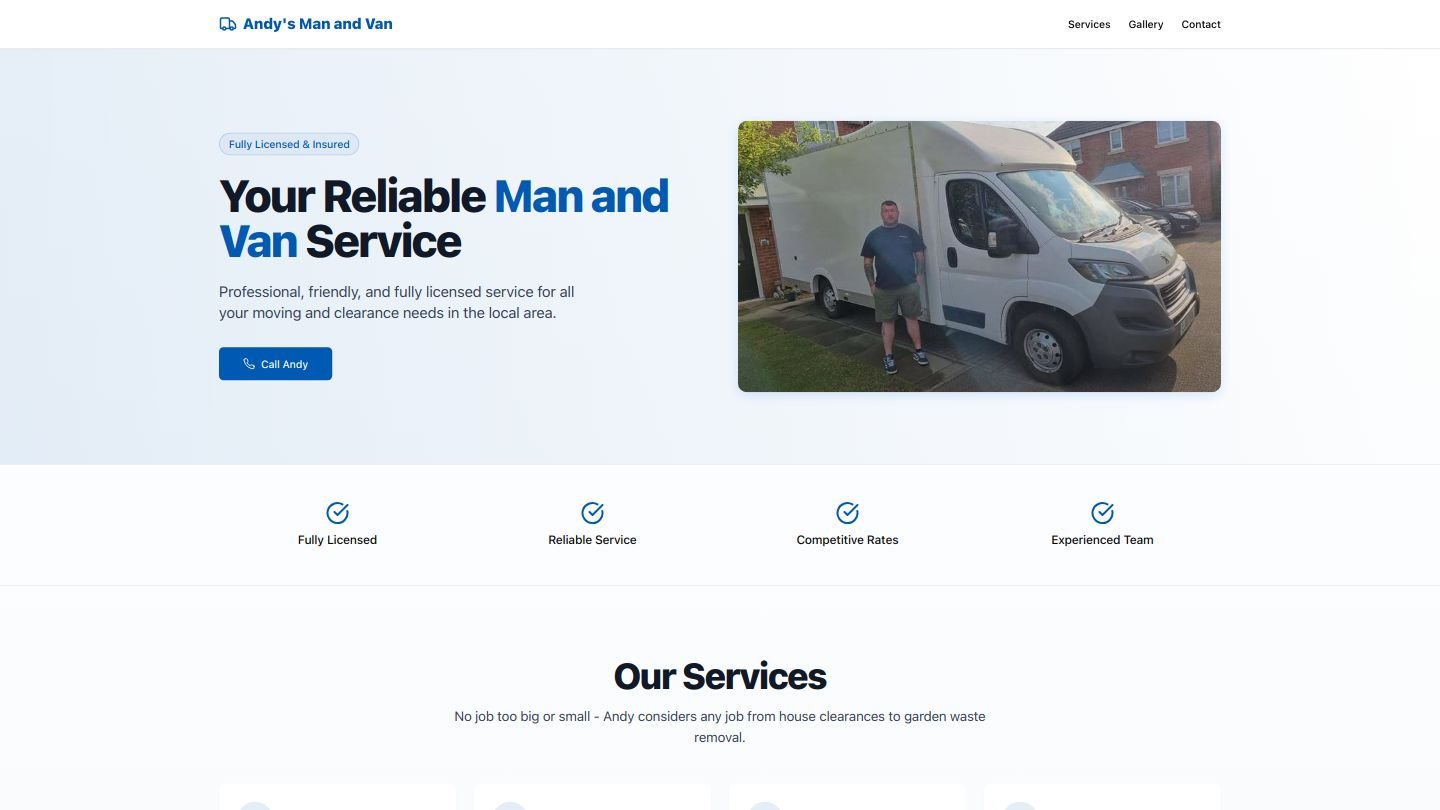 Andy's Man and Van